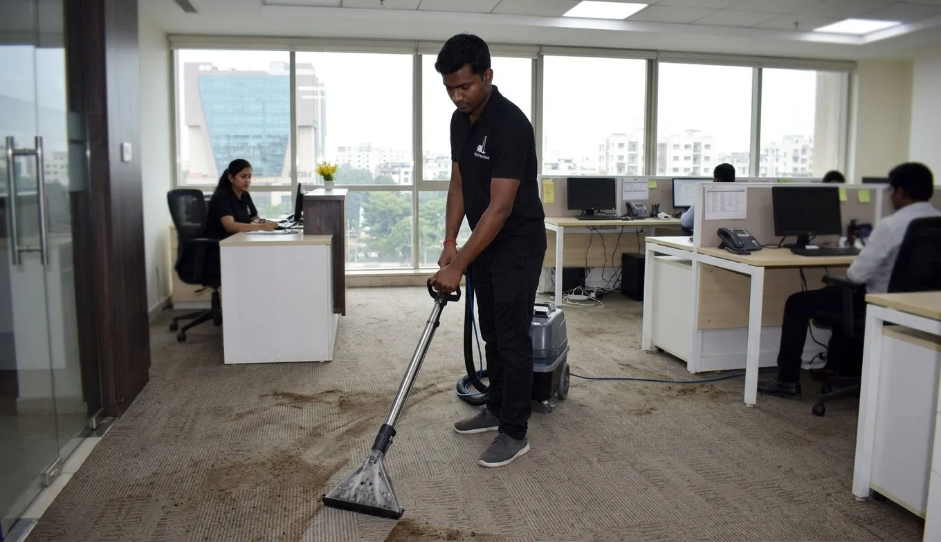 High-traffic office carpet cleaning service High-traffic office carpet cleaning service